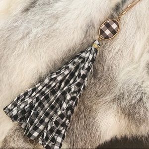 Buffalo Plaid Necklace